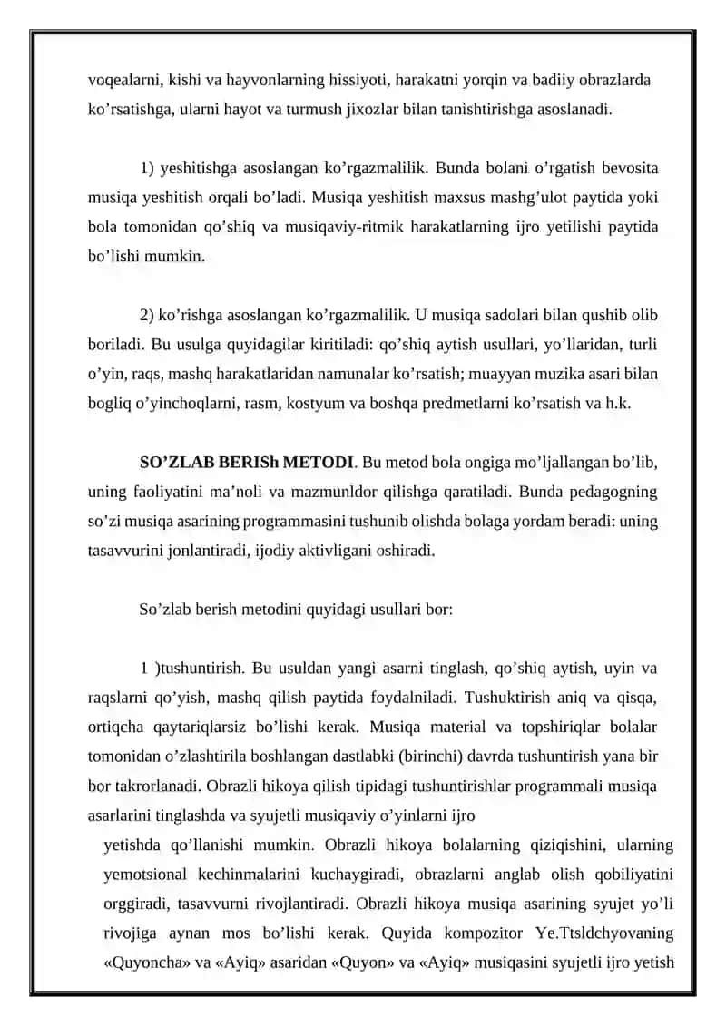 MAKTABGACHA YOSHDAGI BOLALARGA MUSIQAVIY TALIM- TARBIYA BERISH USULLARI 4
