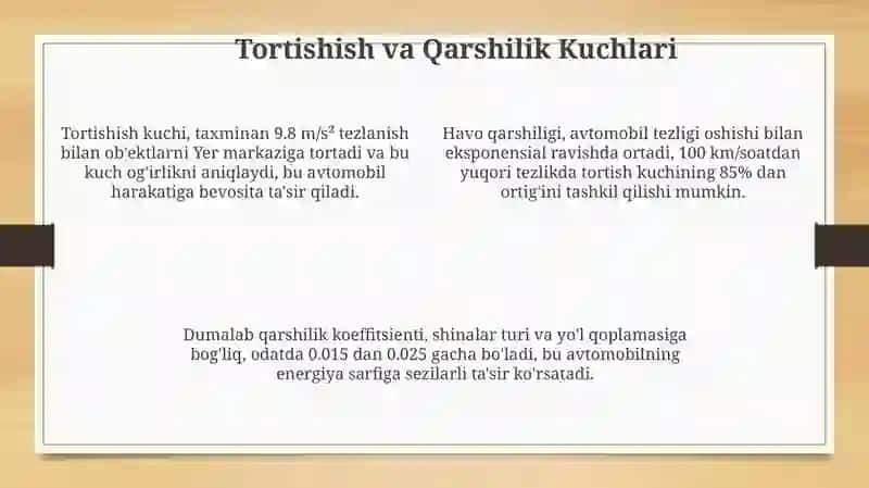 Dvigatel kuchi 4