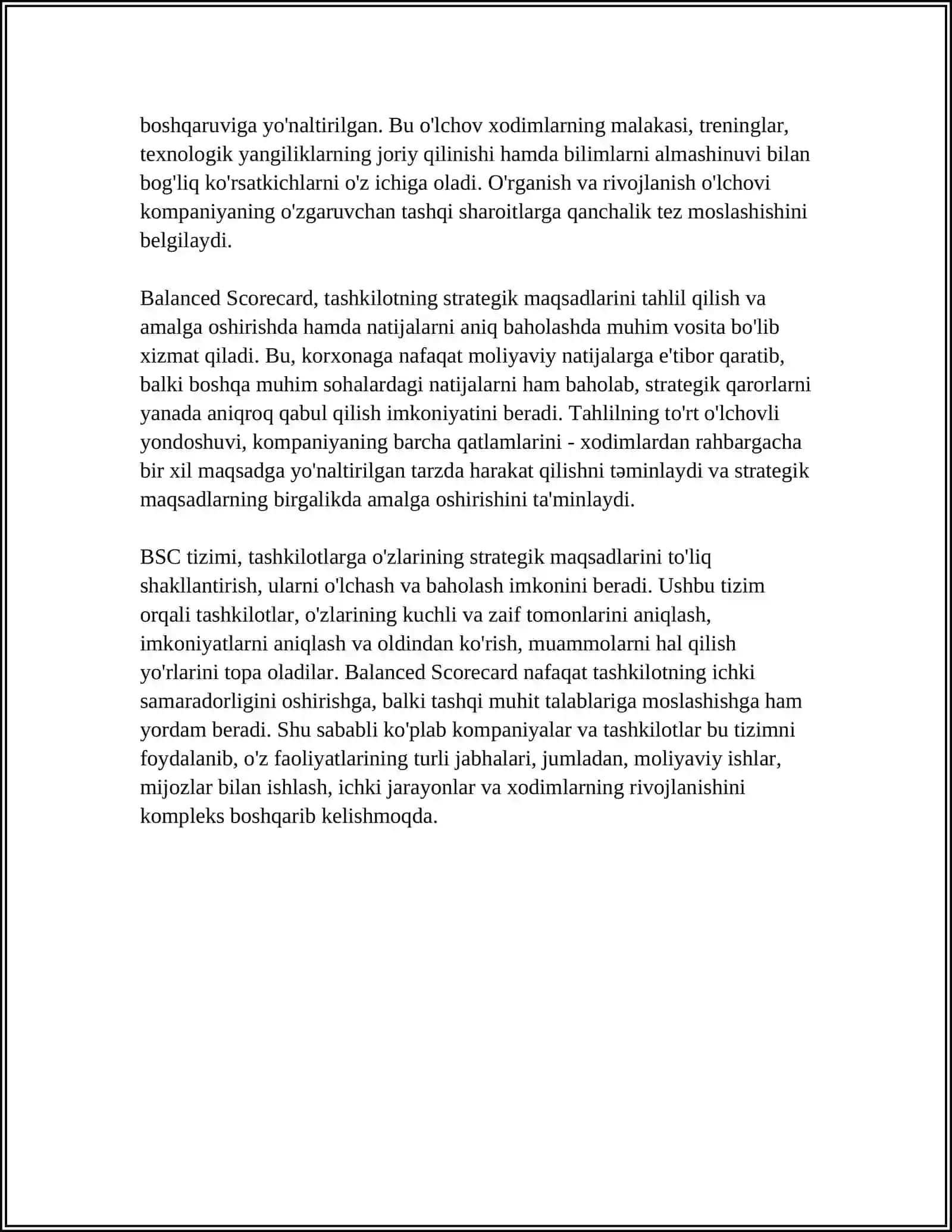 BALANCED SCORECARD (BSC) 4