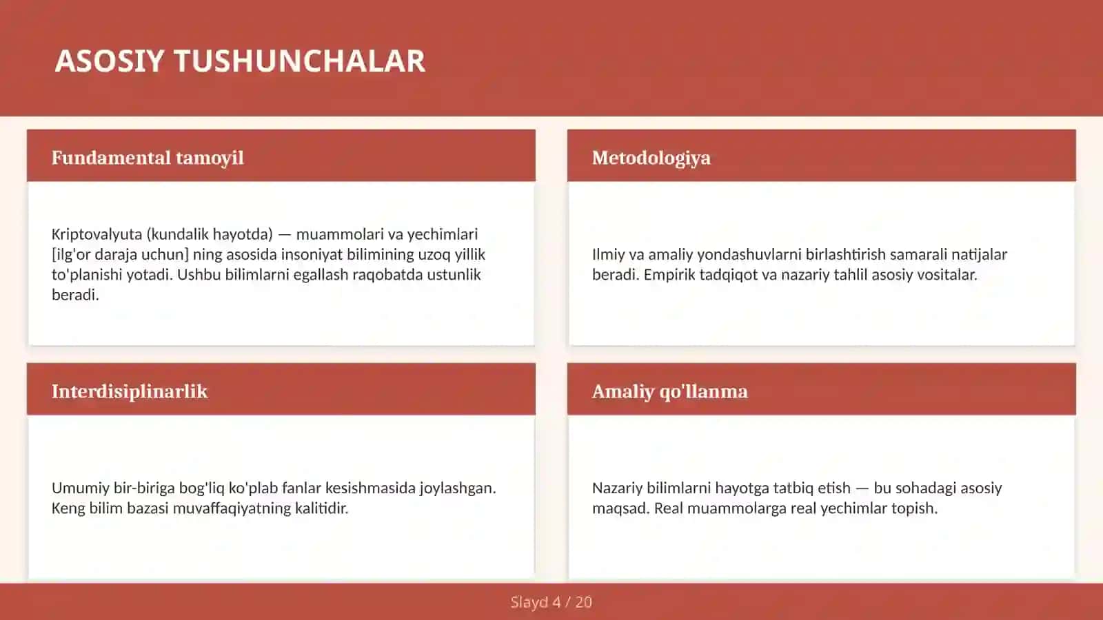 Kriptovalyuta (kundalik hayotda) — muammolari va yechimlari [ilg'or daraja uchun] 4