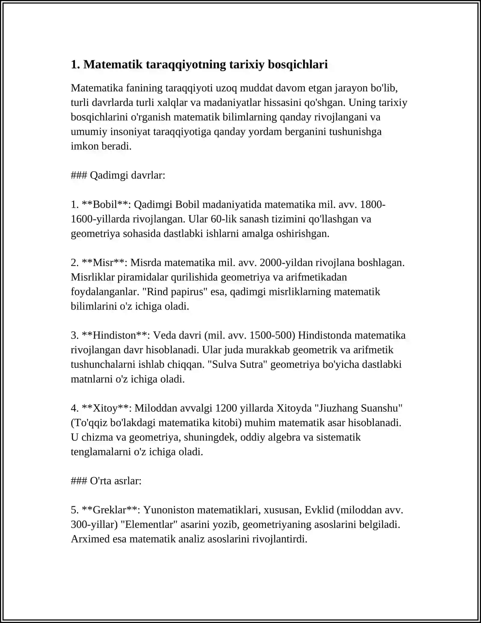 XUDOYSHUKUROVA OYJONGULNING MATEMATIKADAN TAYYORLAGAN TAQDIMOTI 4
