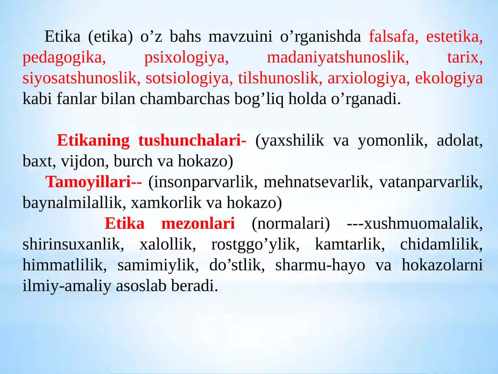 ETIKA FANINING PREDMETI VA JAMIYAT HAYOTIDAGI AHAMIYATI 4
