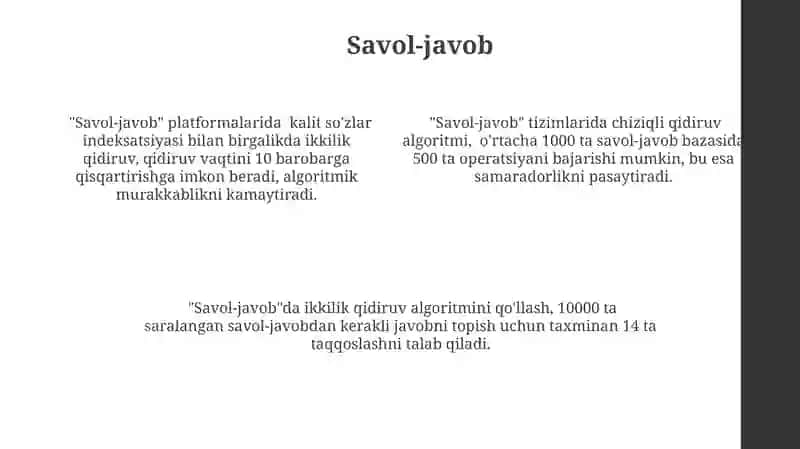 Chiziqli qidiruv algoritmi 4