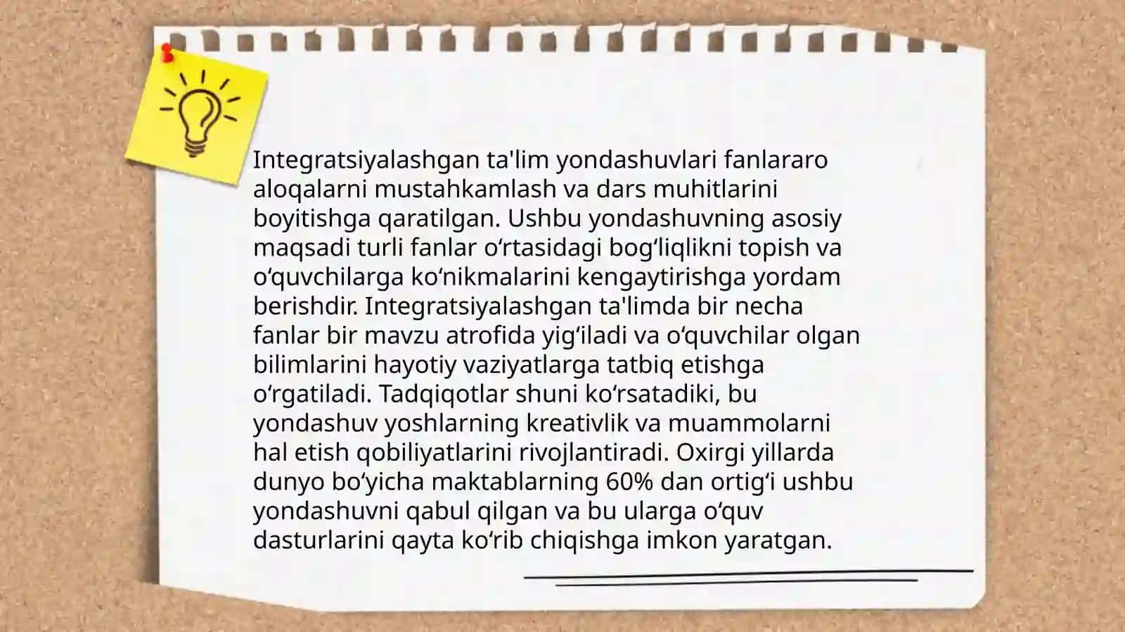 Boshlang‘ich ta’limda Innovatsiya va Integratsiya Fanining Mazmuni, Predmeti, Metodologiyasi 4