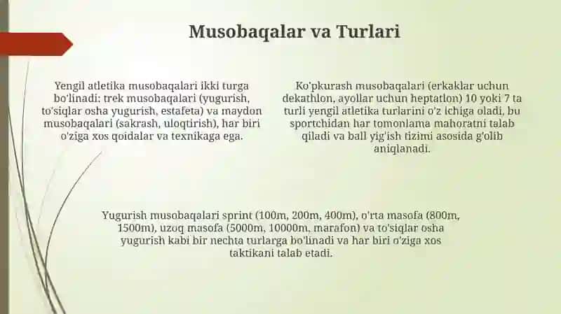 Yengil atletika 4