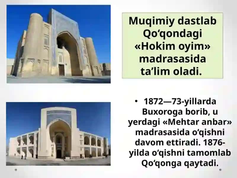 MUHAMMAD AMINXO’JA MUQIMIY 4