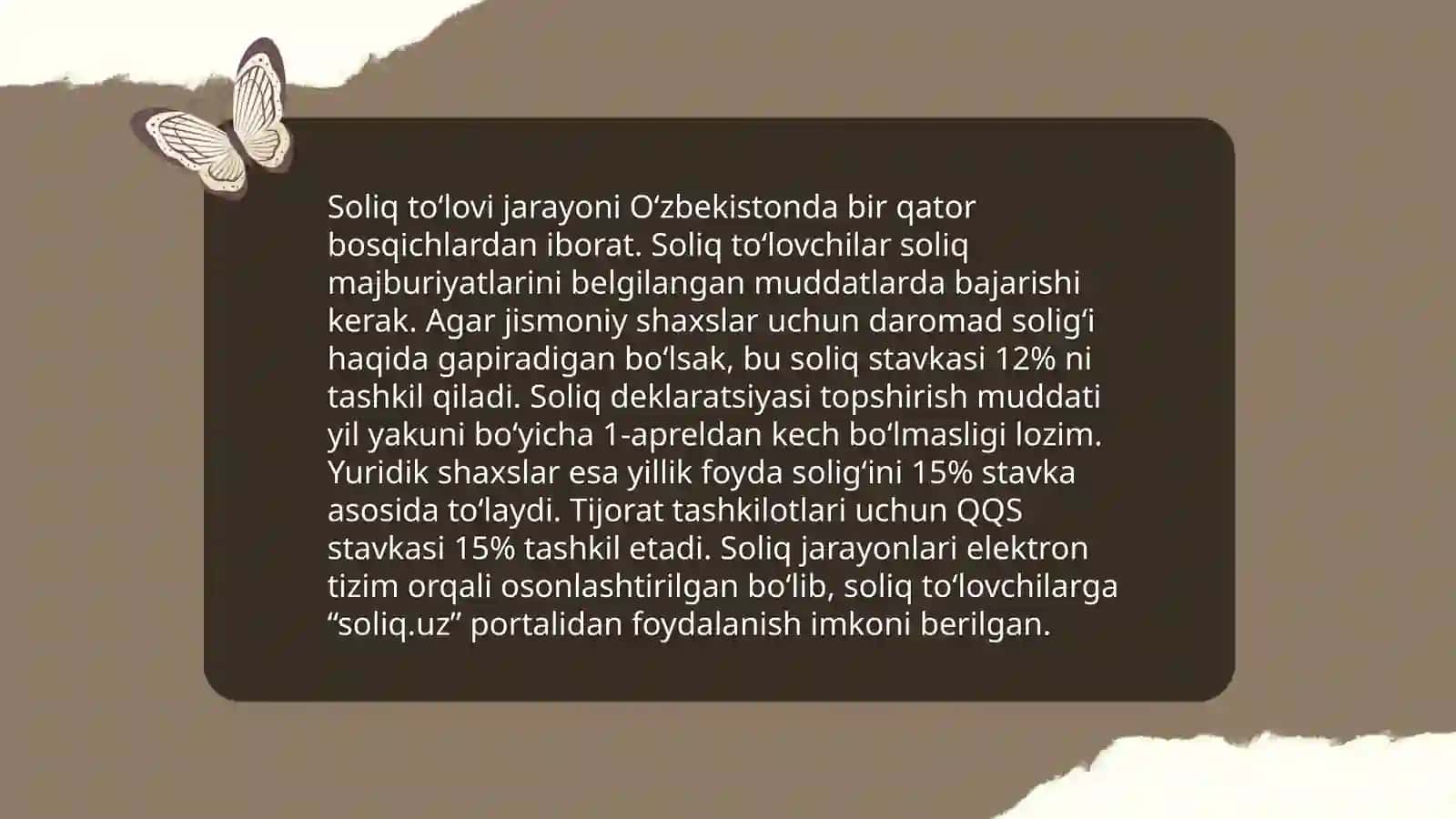 Daromad Soligʻi 4