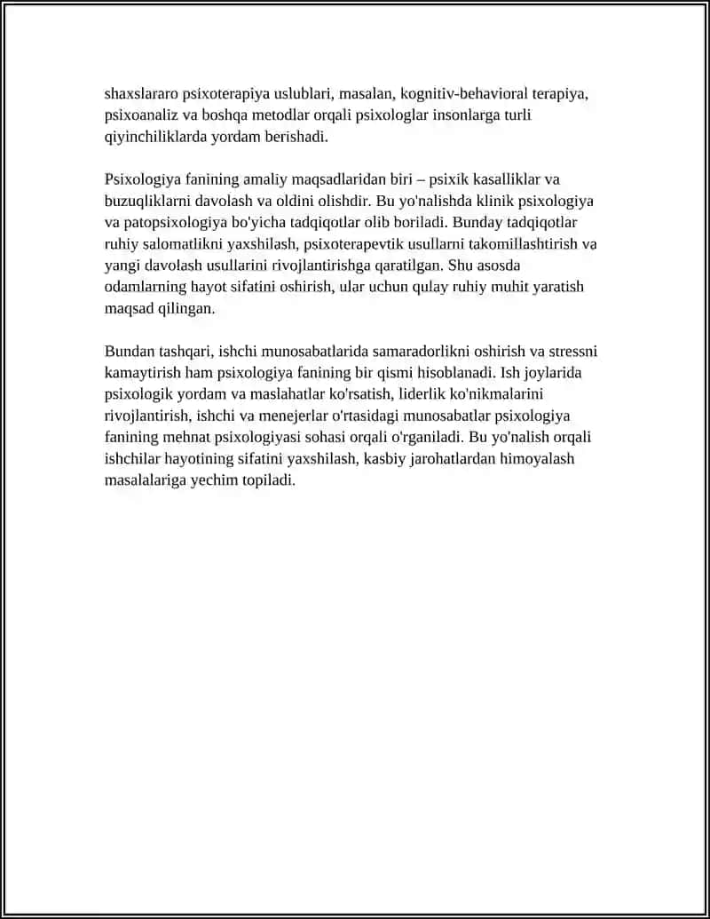 PSIXOLOGIYA FANINING MAQSAD VA VAZIFALARI 4