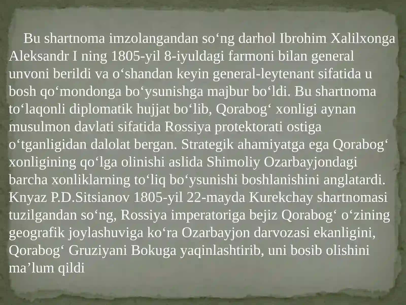 Birinchi va Ikkinchi rus-eron urushi 4