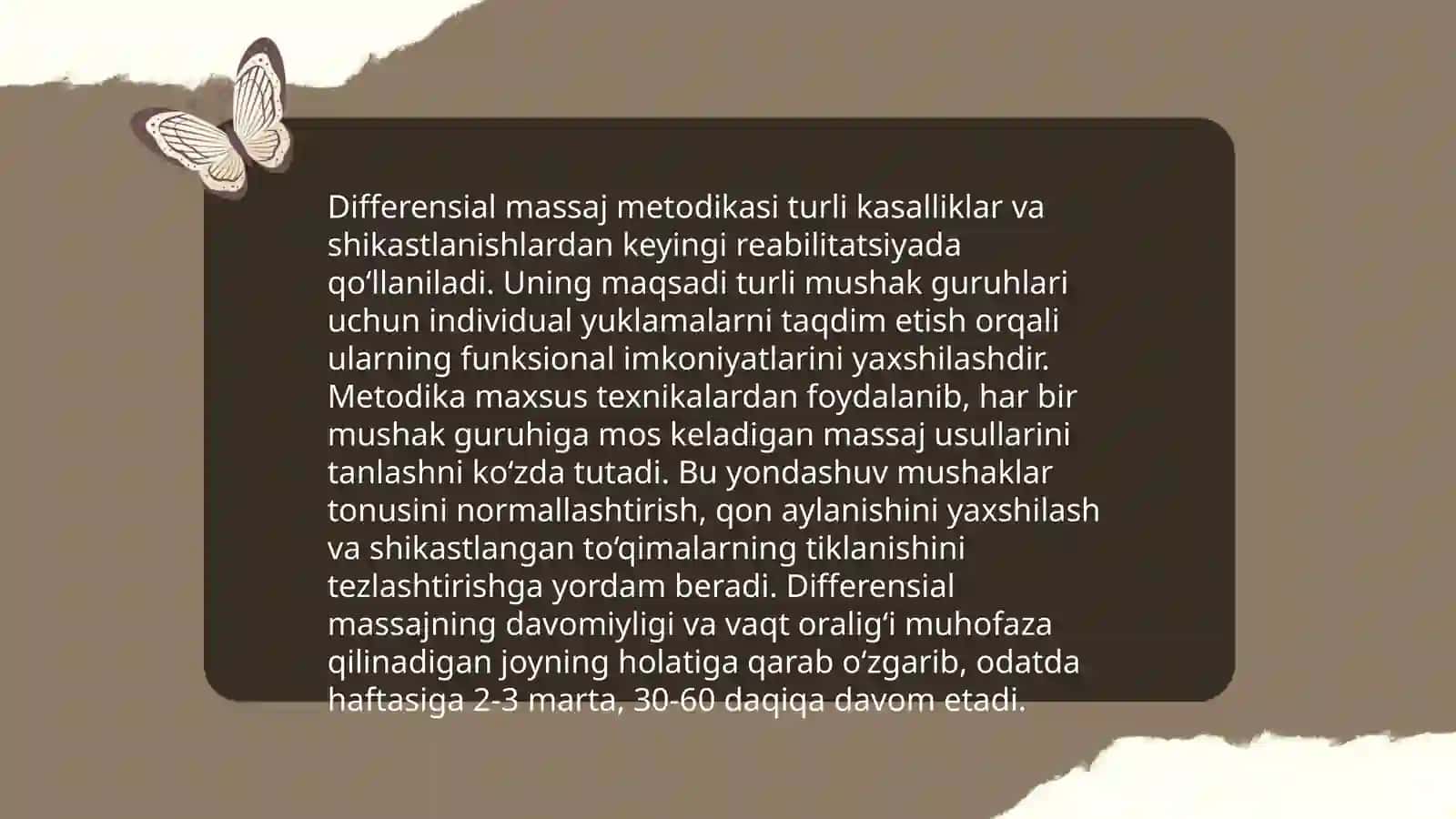 Nutqning turli xil buzilishlari uchun differentsial massaj metodikasi 4