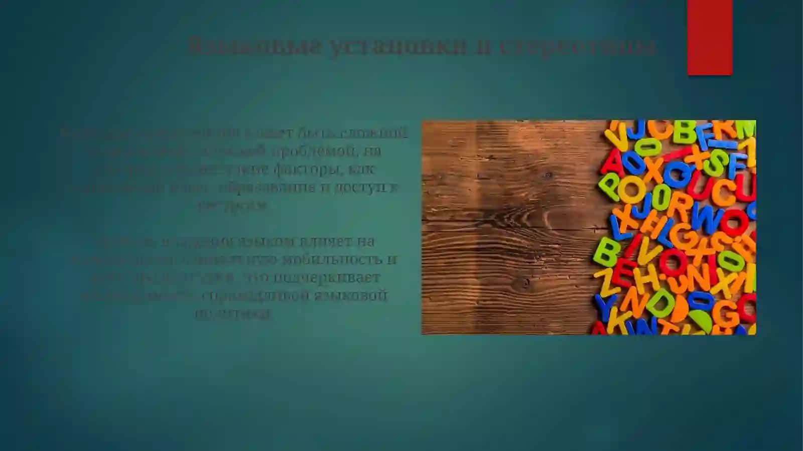 Владение языком как социолингвистическая проблема 4