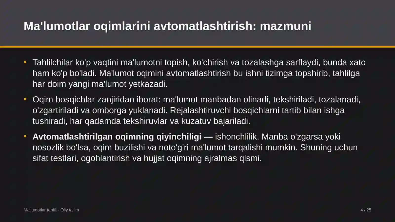 sug'urta kompaniyalarida ma'lumotlar oqimlarini avtomatlashtirish 8853 4