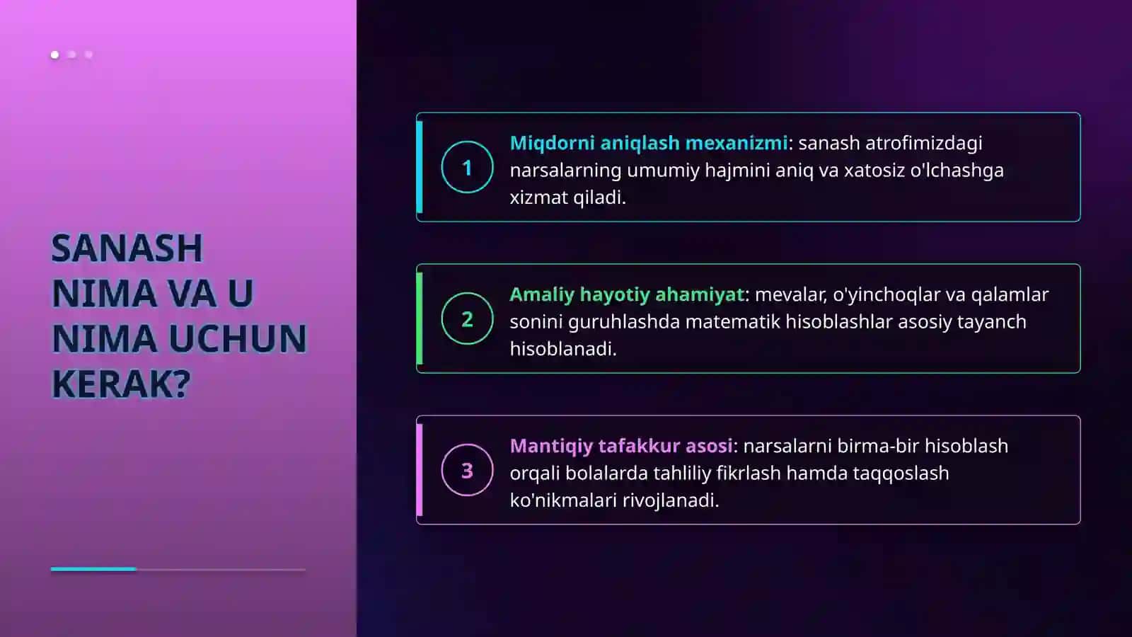 1dan 10gacha bo'lgan sonlar 4