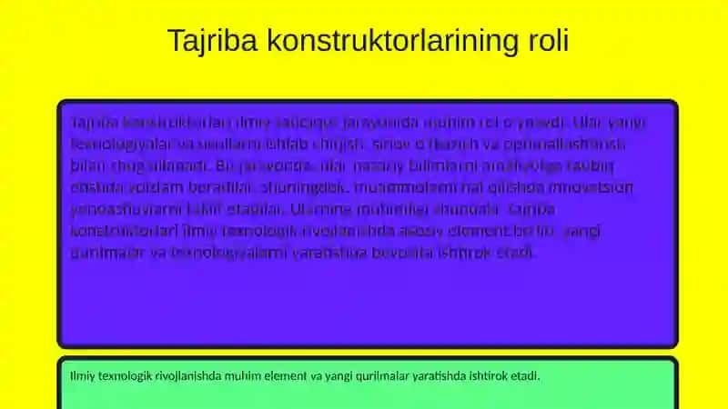 Ilmiy tekshirish, tajriba konstruktorlar va texnologiya ishlari pudrati shartnomasi tushunchasi va huquqiy belgilari 4