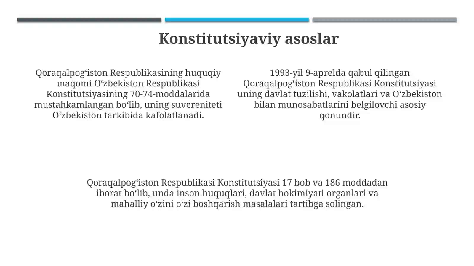 Qoraqalpogʻiston RespublikasiningHuquqiyMaqomi 4