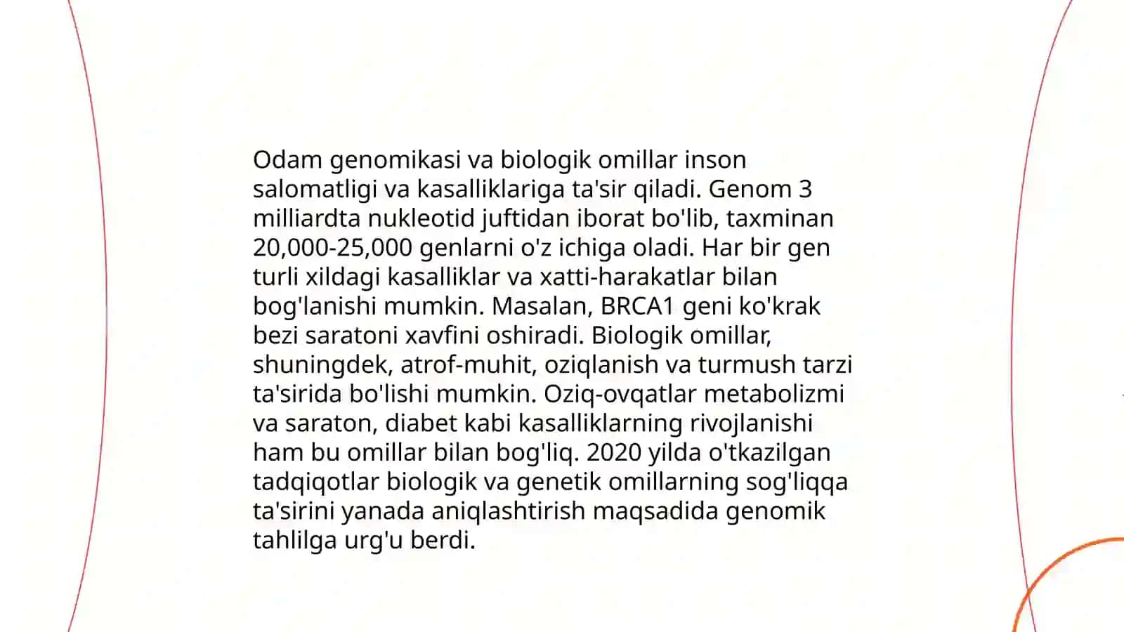 Odamning shakillarida rol o'ynagan ijtimoiy va biologik omillar 4
