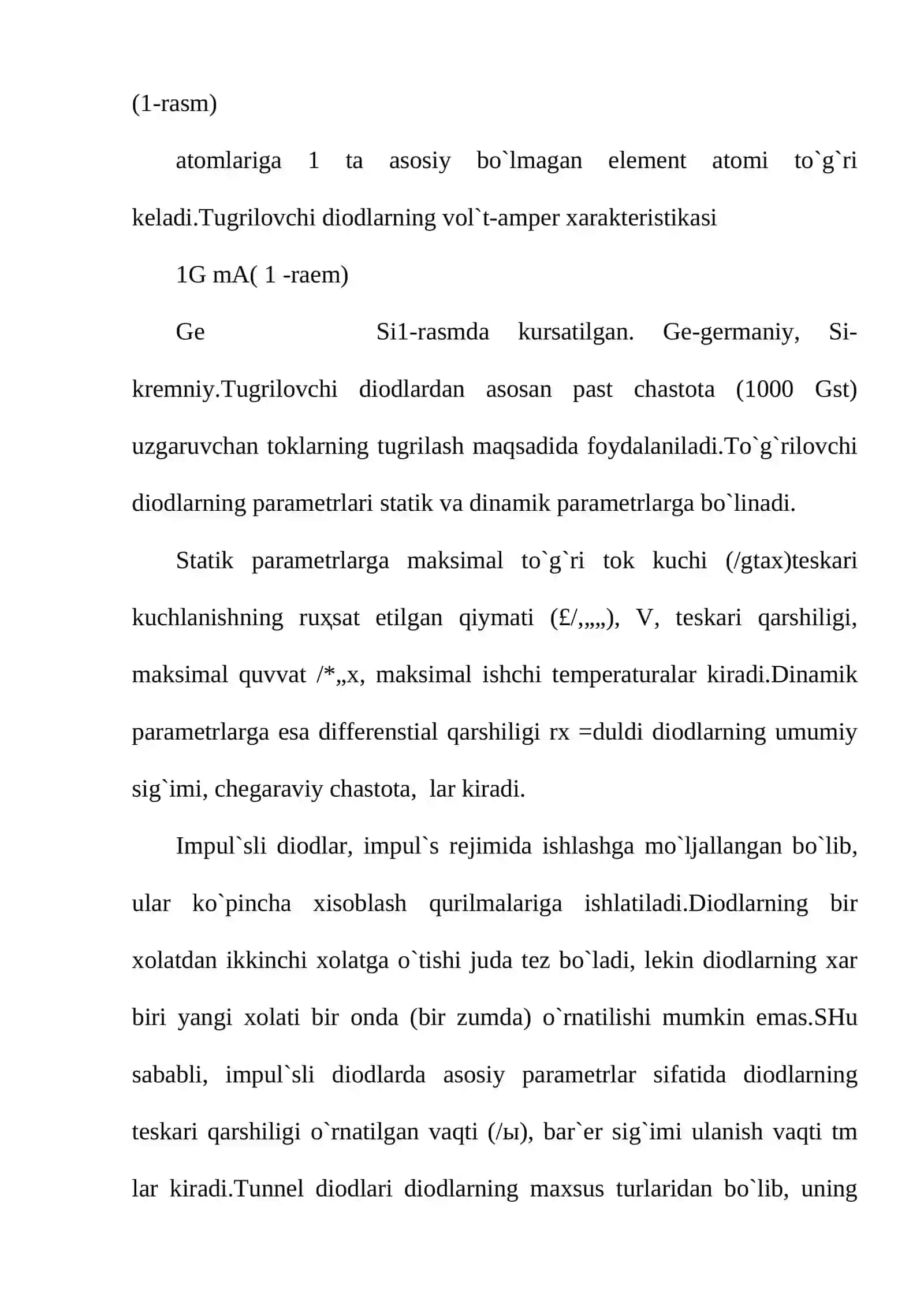 Elеktr zаnjirining chiziqli bo`lmаgаn elеmеntlаri 4