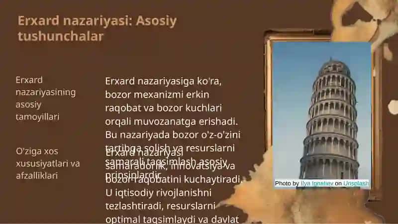Ijtimoiy bozor xo'jaligi nazariyalari (Rebke, Erxard, Ouken) 4