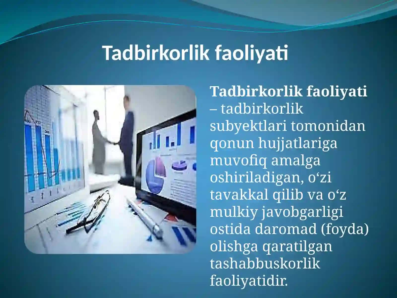 Tadbirkorlik faoliyatini soliqlar vositasida boshqarishning asosiy tamoyillari va funksiyalari 4