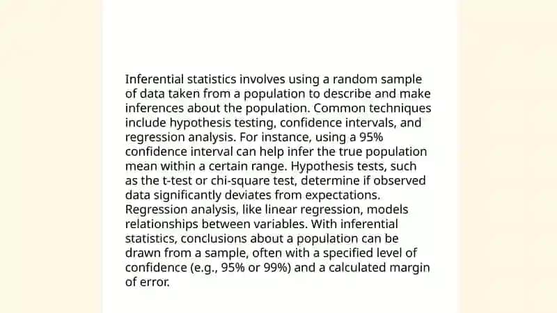Analysis of Tests 4