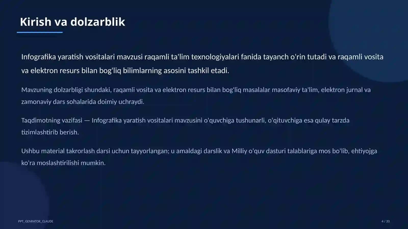 Infografika yaratish vositalari 4