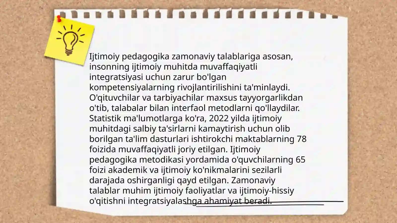 Ijtimoiy pedagogika fanining joriy etilishi 4