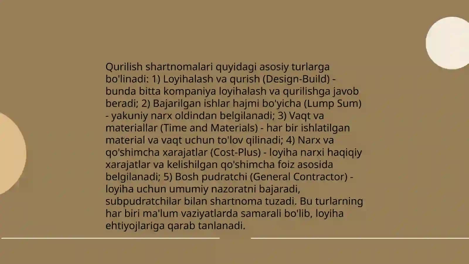 Qurilish shartnomalari 4