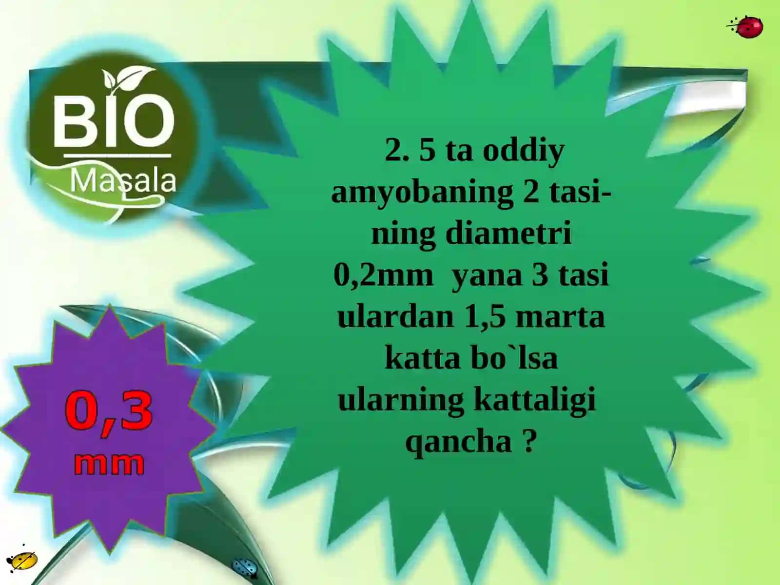 Xivchinlilar mavzusini takrorlash va uy vazifalarini so`rash 4