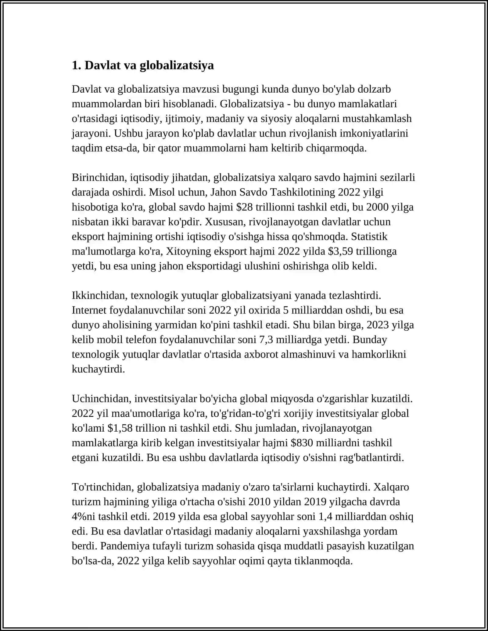 GLOBALLASHUV JARAYONLARIDA DAVLATI FUNKSIYALARI 4
