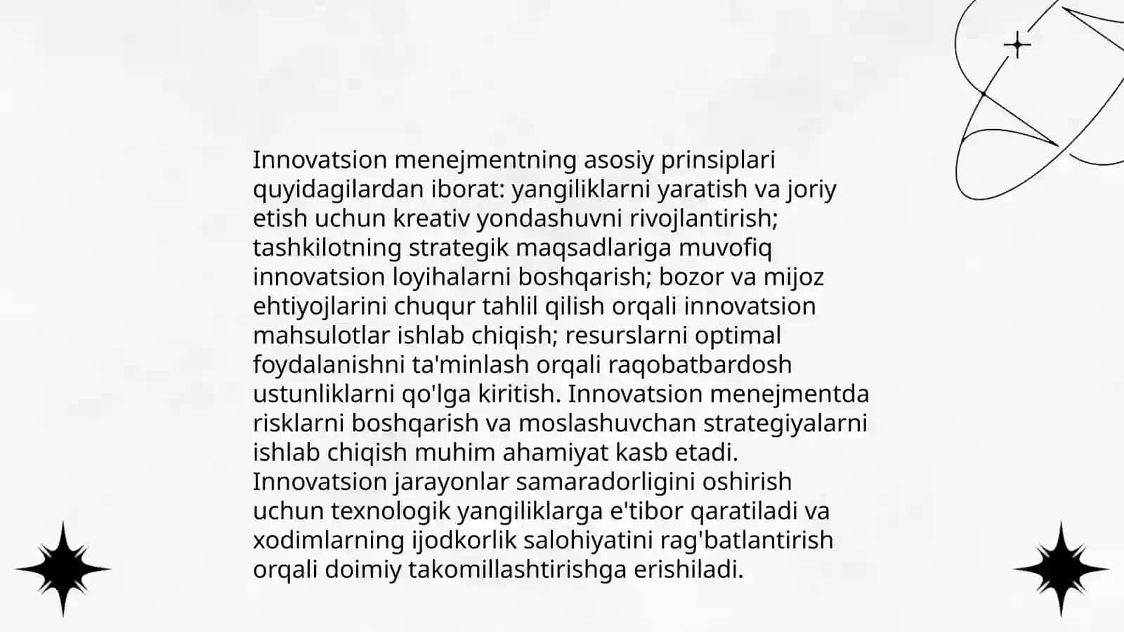 Innivatsion Menejment obyektlari 4