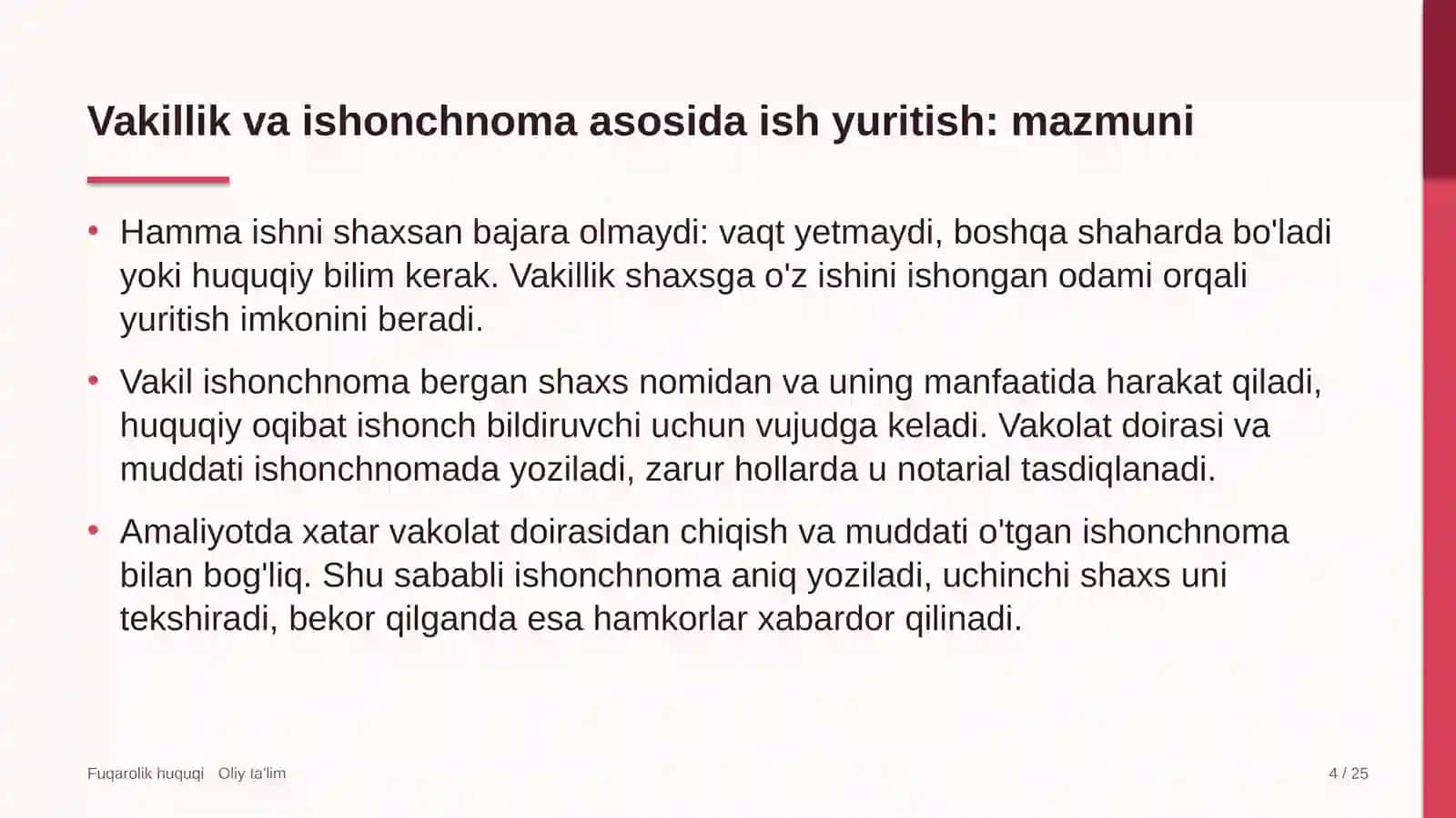 Fuqarolik huquqi va oliy ta'lim 4