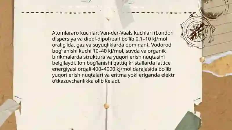 Modda tuzilishi (qattiq suyuq gaz va plazma holatlar) 4