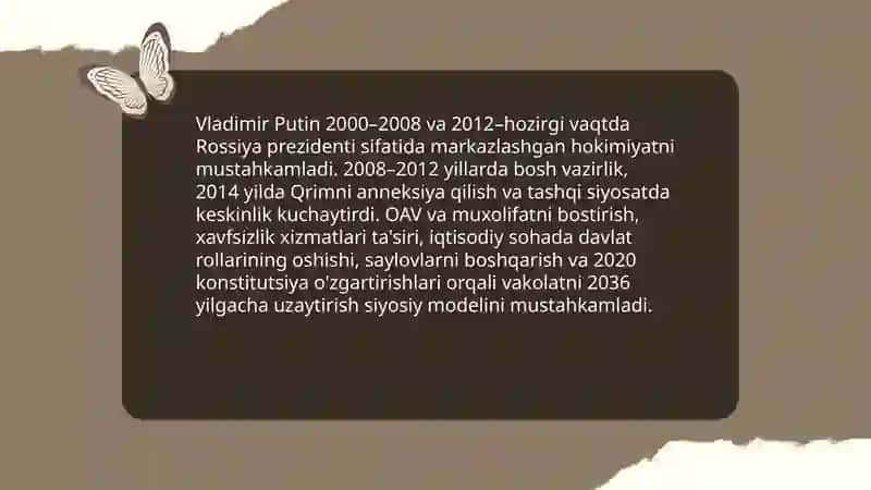Yangi ming yillikda Rossiya 4
