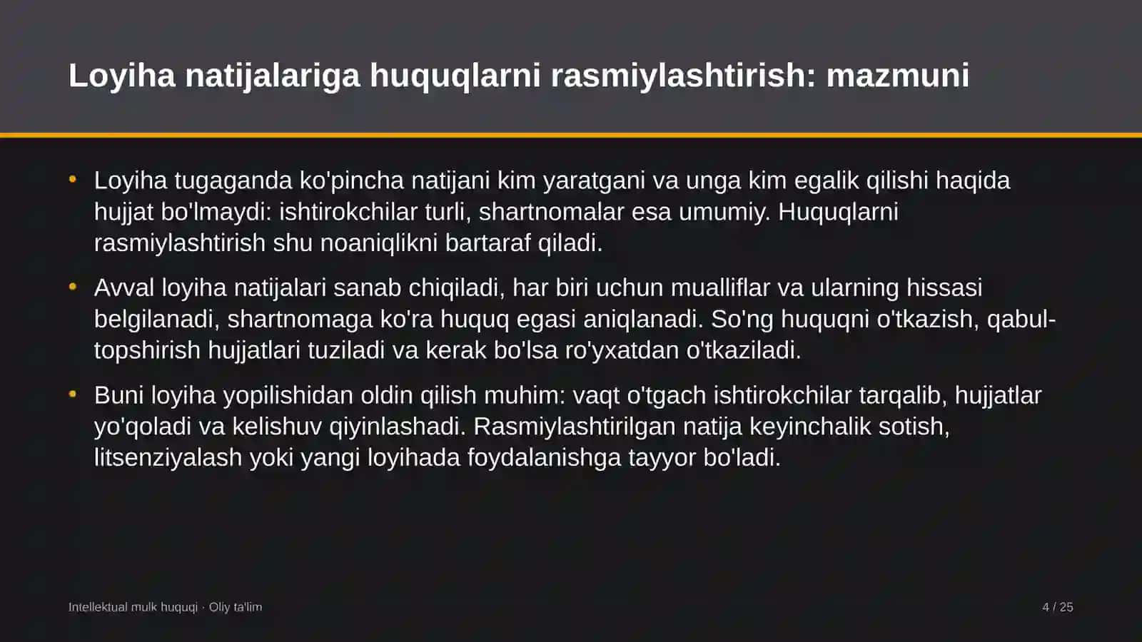 neft gaz sanoatida loyiha natijalariga intellektual huquqlarni rasmiylashtirish 2837 4