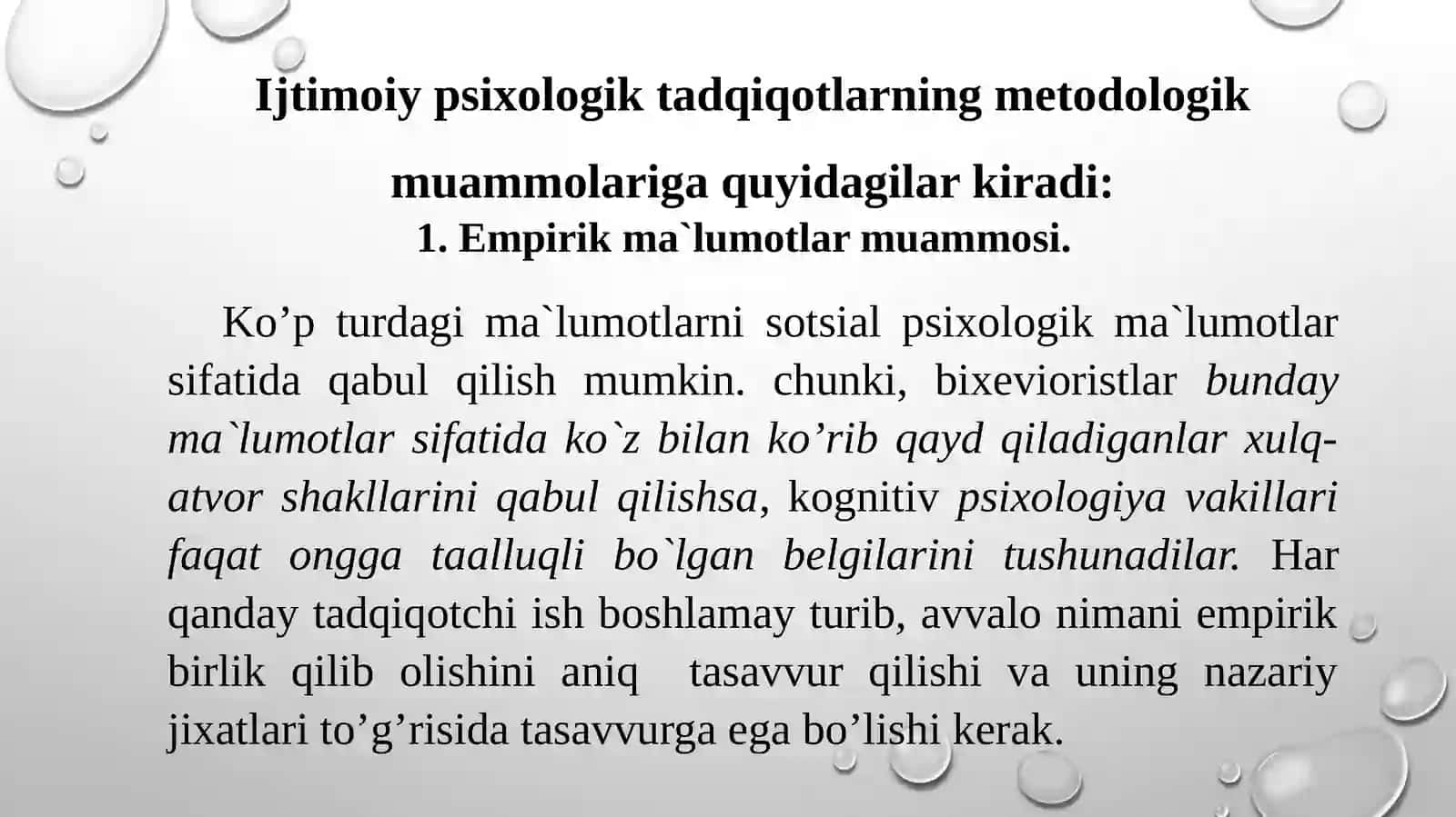 Sotsial psixologiya metodologiyasi va metodlari 4