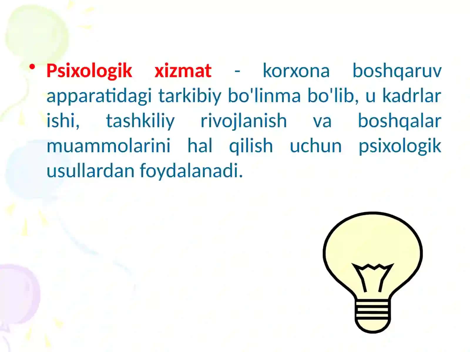 PSIXOLOGIK XIZMATNI TASHKIL ETISH TARIXI VA MUAMMOLARI 4