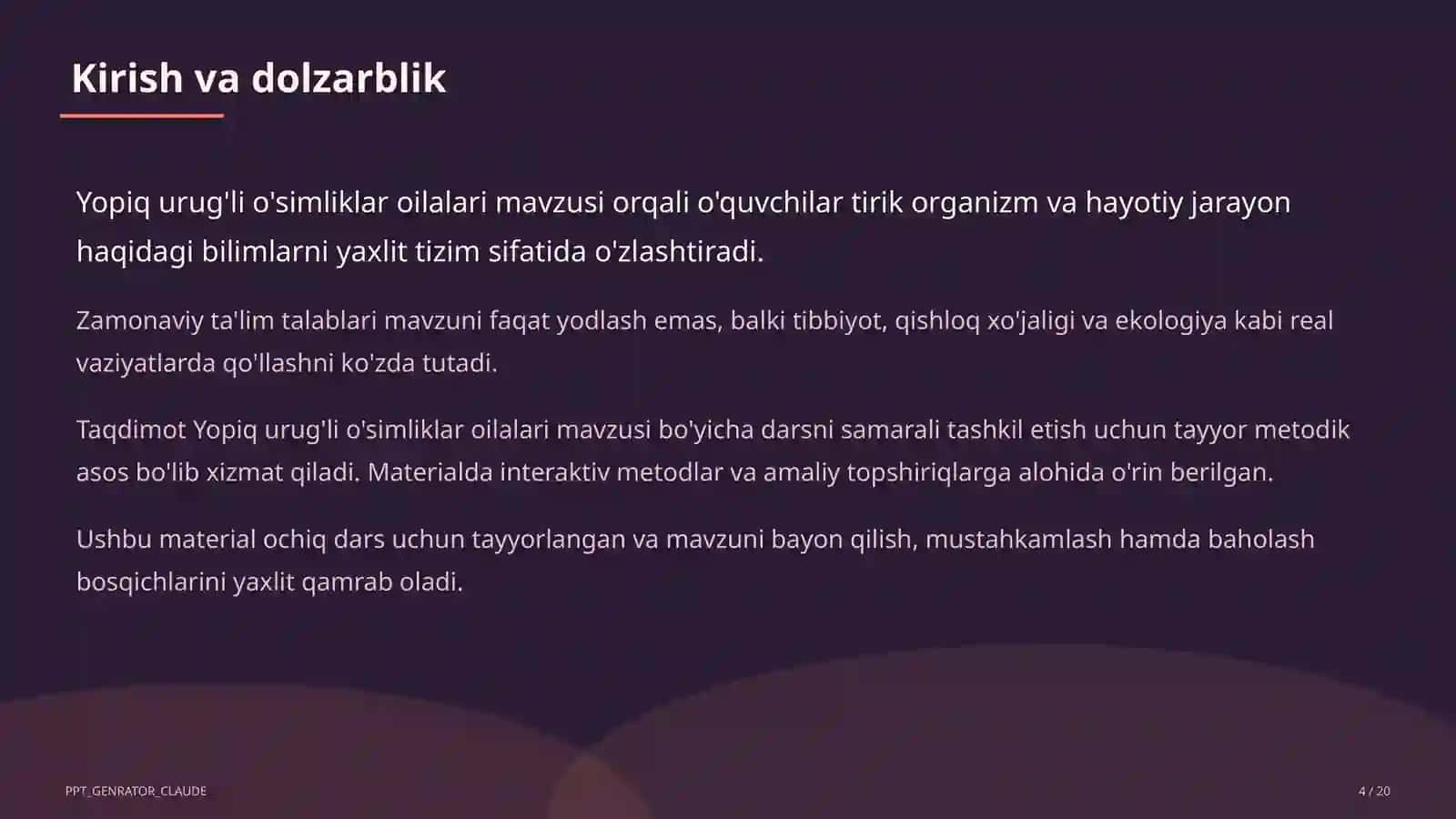 Yopiq urug'li o'simliklar oilalari (6-sinf) 4