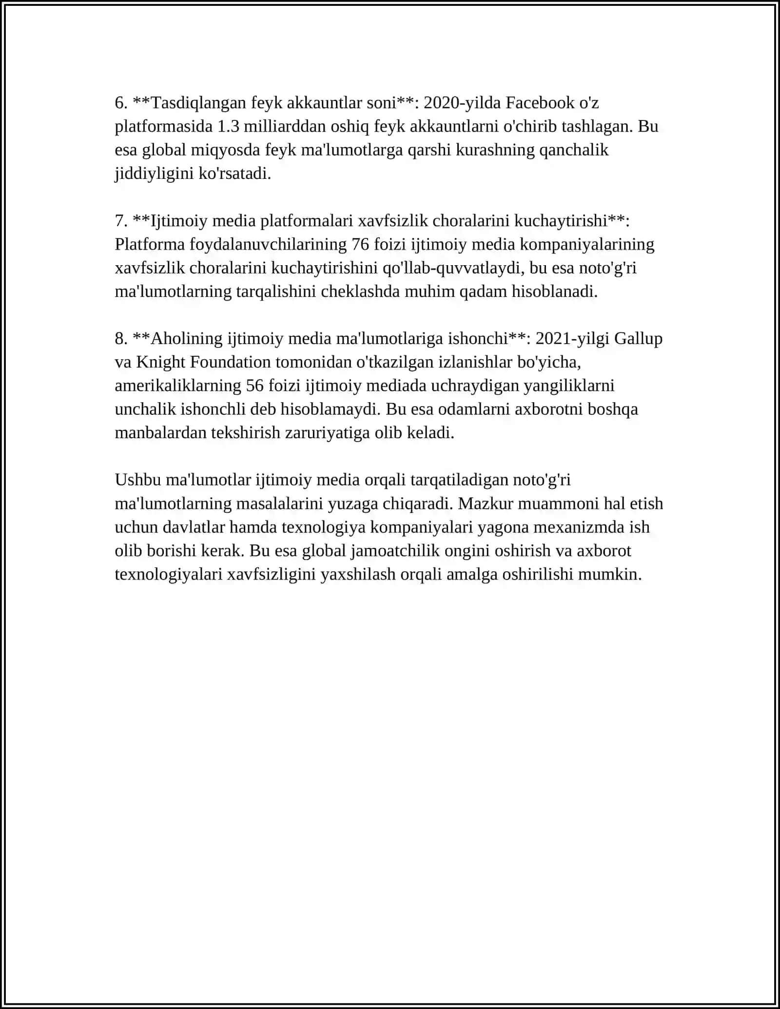 IJTIMOIY MEDIADA TAHDIDLAR, XURUJLAR VA XAVF-XATARLAR 4