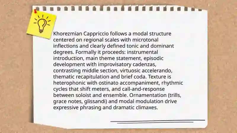 Khorezmian Cappriccio 4