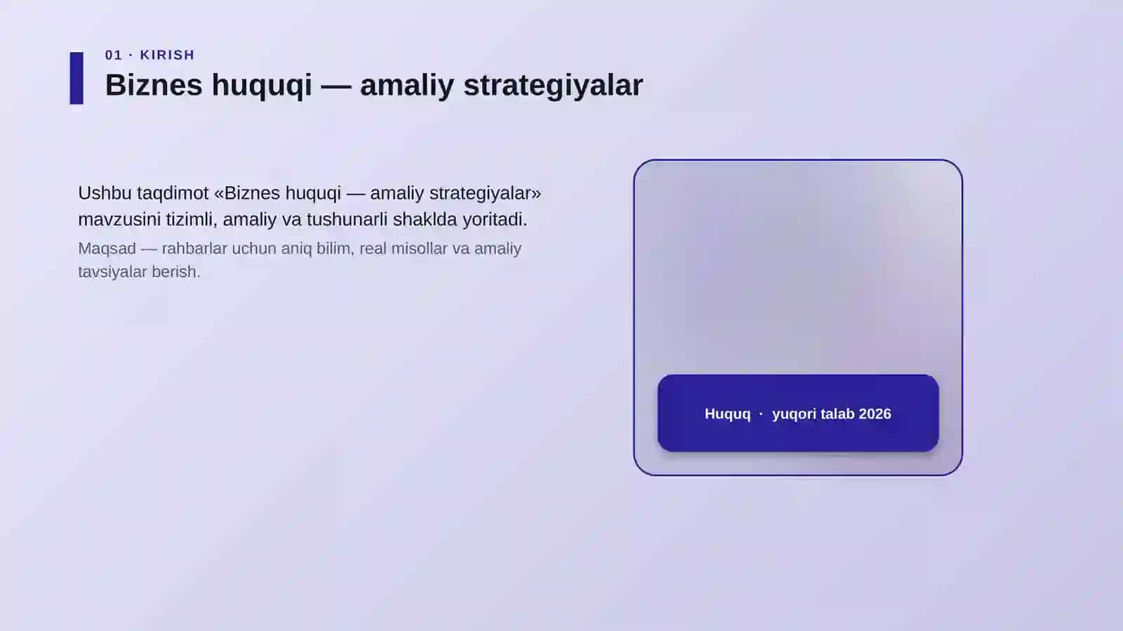 Biznes huquqi — amaliy strategiyalar 4