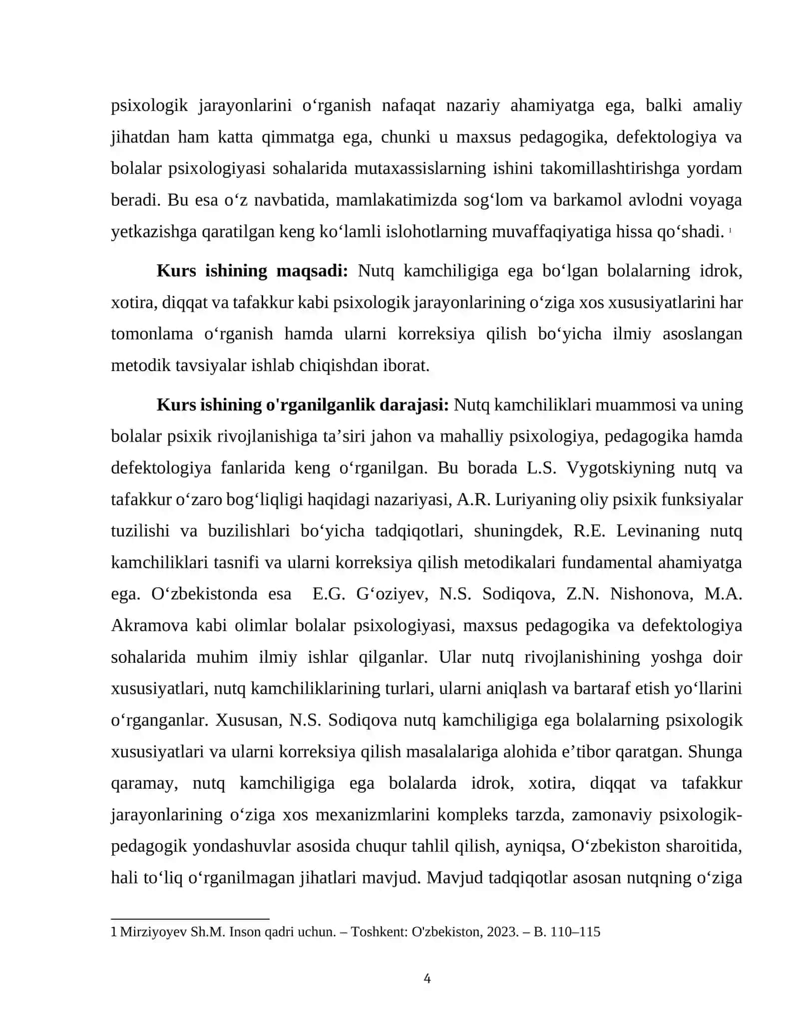 NUTQ KAMCHILIGIGA EGA BOLGAN BOLALAR PSIXOLOGIK JARAYONLARINI ORGANISH 4