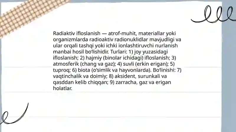 Yadroviy jabrlanish o’chog’i — tushuncha va asosiy xususiyatlari 4