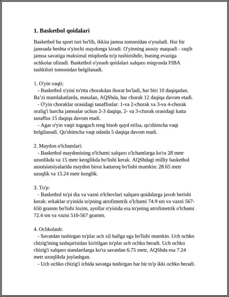 BASKETBOL 4