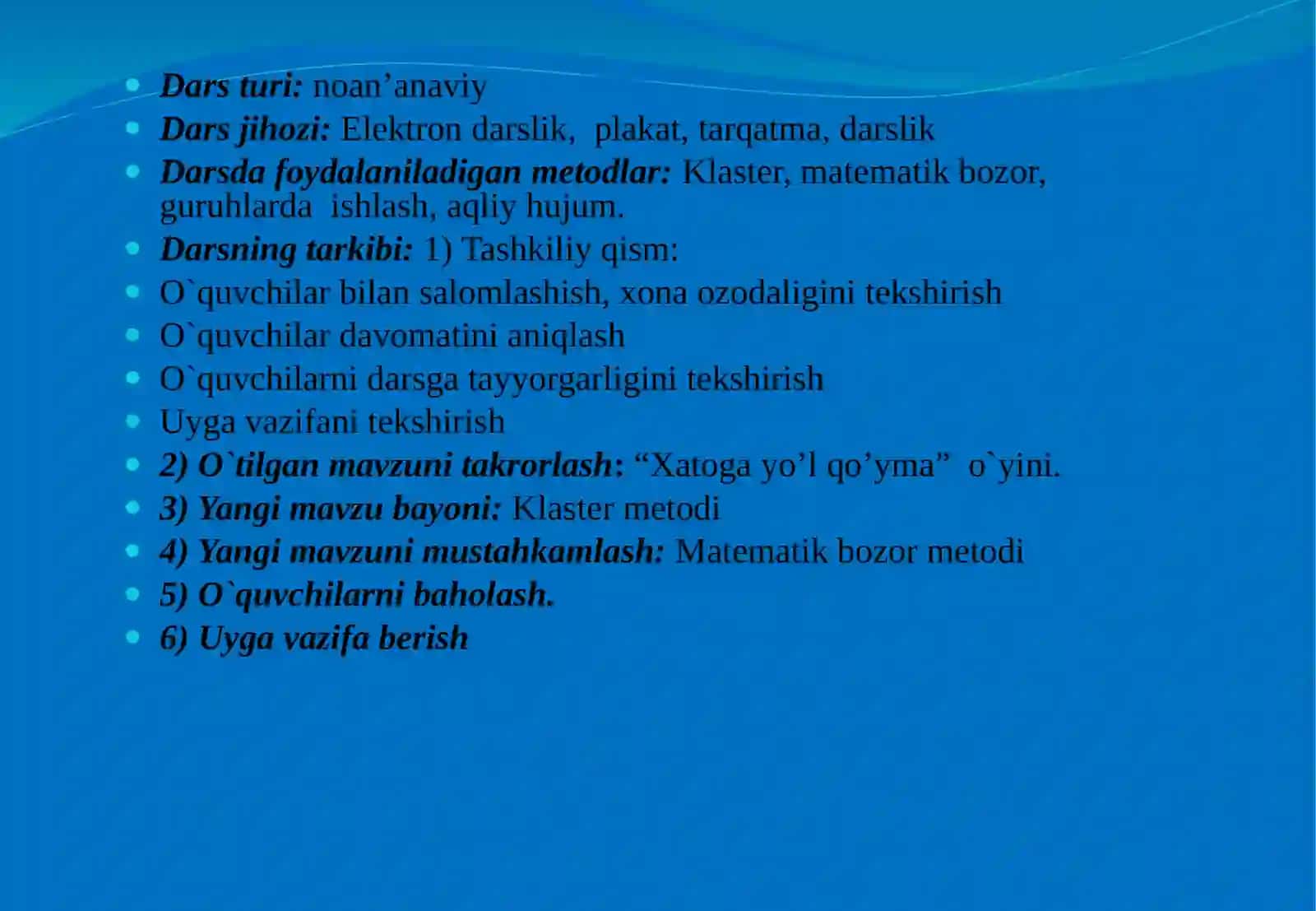 Konus  hajmi 4