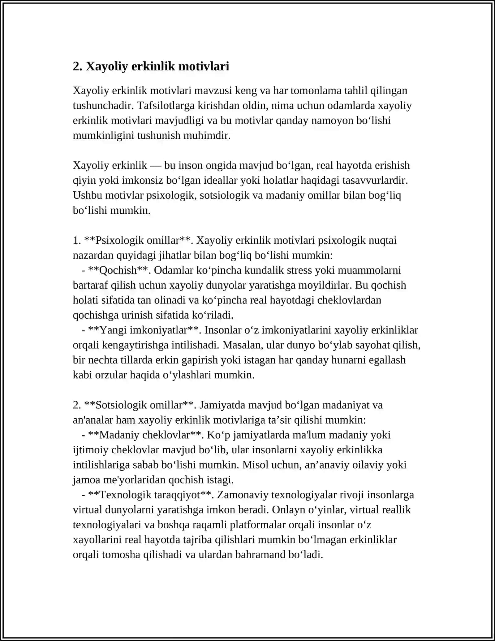 SHUKUR XOLMIRZAYEVNING "OZODLIK"HIKOYASIDA RAMZ VA PEYZAJ 4