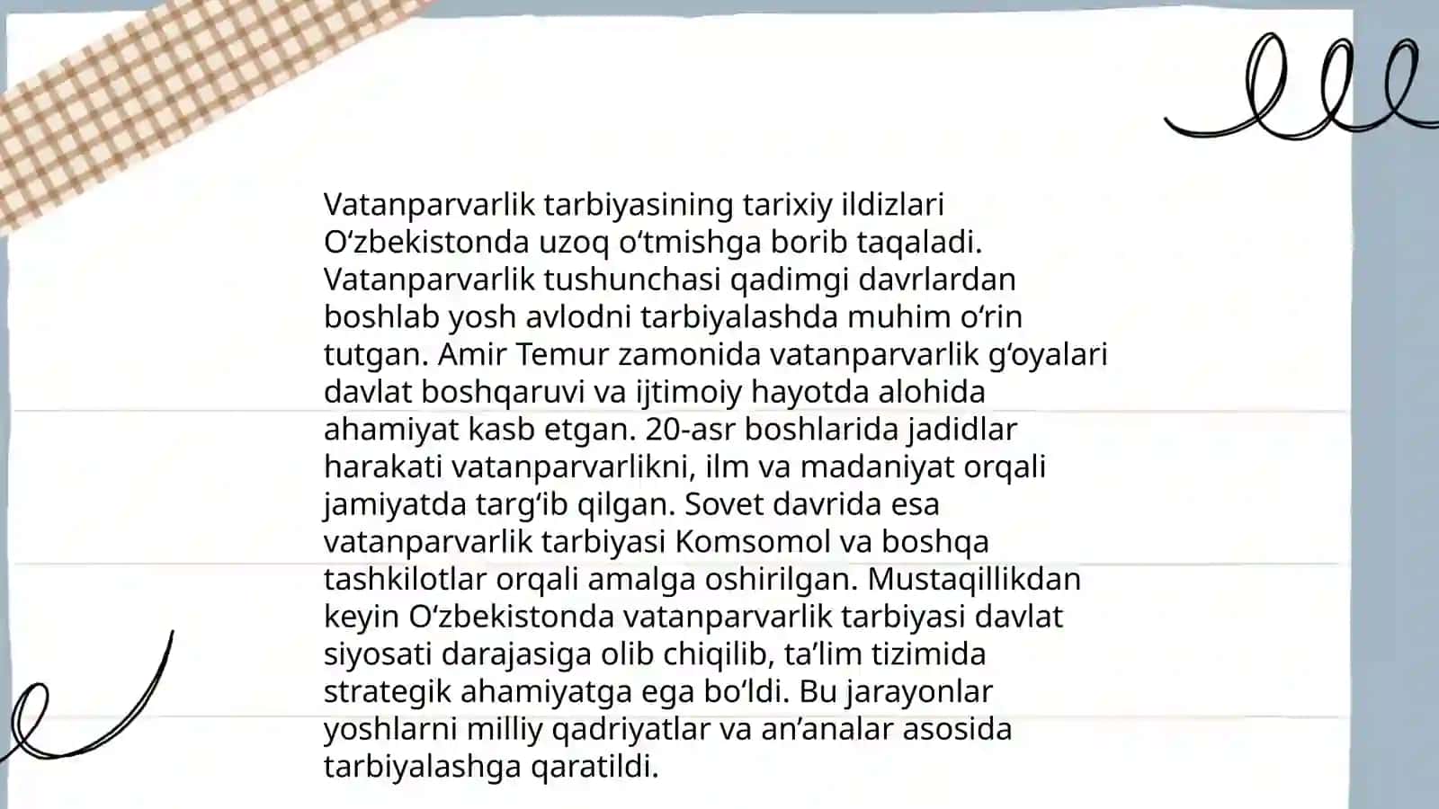 Vatanparvarlik tarbiyasi 4