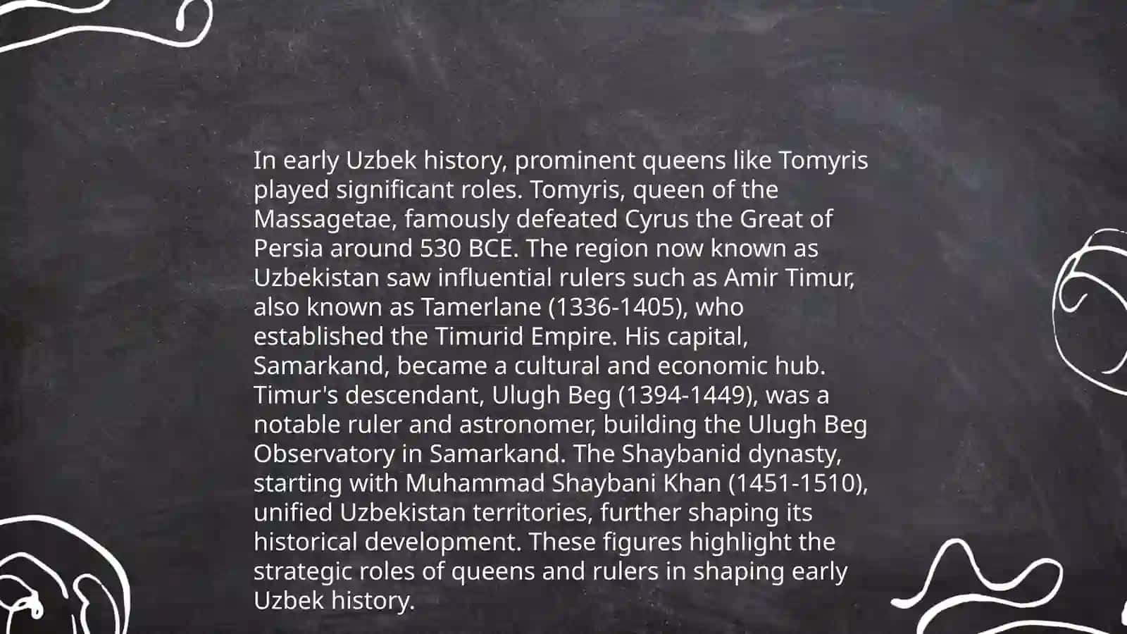 The Role of Women in Uzbek History 4