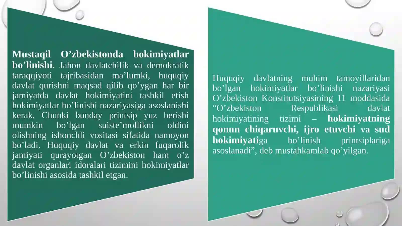 Oʼzbekistondagi demokratik, fuqarolik jamiyati asoslarining shakllantirilishi 4