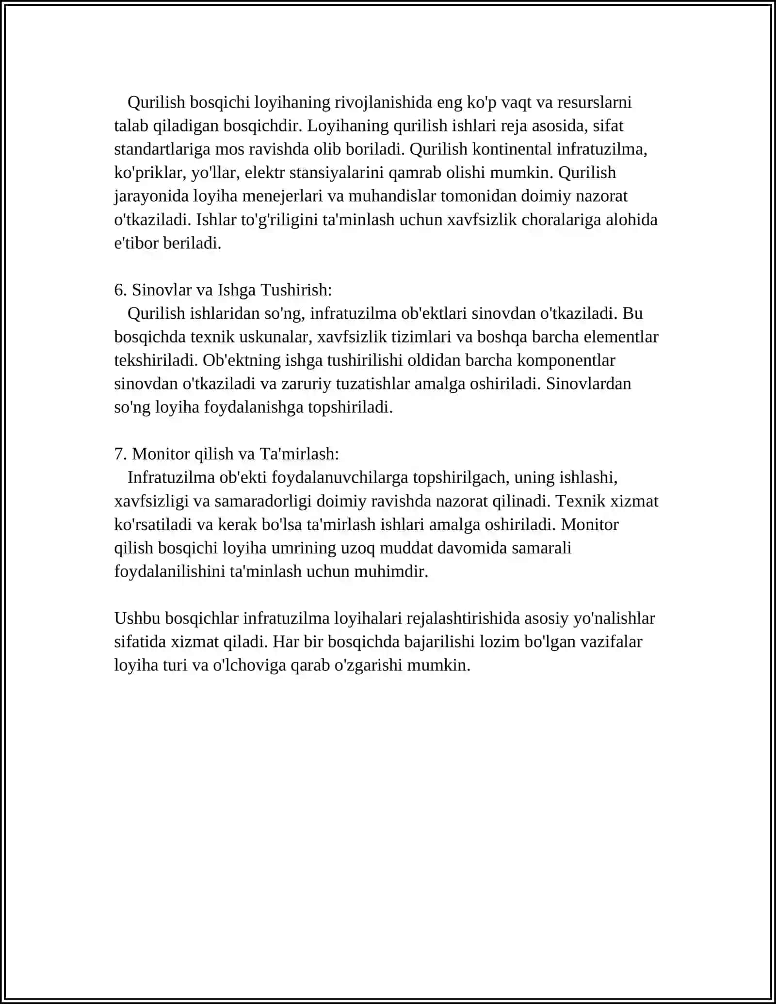 YANGI KORXONA INFRATUZILMASINI LOYIHALASH 4