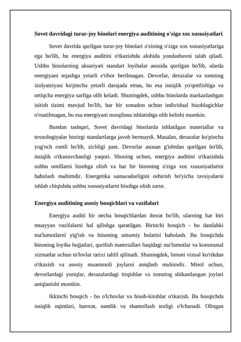 Sovet qurilishidagi namunaviy turar-joy binosi energauditi otkazish metodikasi 4